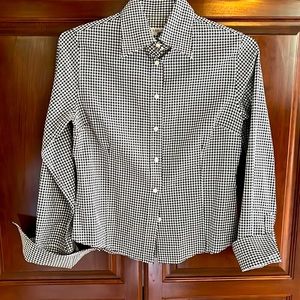 Curling Collection B & W Blouse